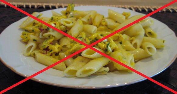 pasta rejection in diabetes mellitus