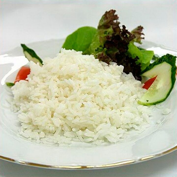 Japanese diet vegetable rice
