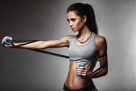 Exercises with an expander
